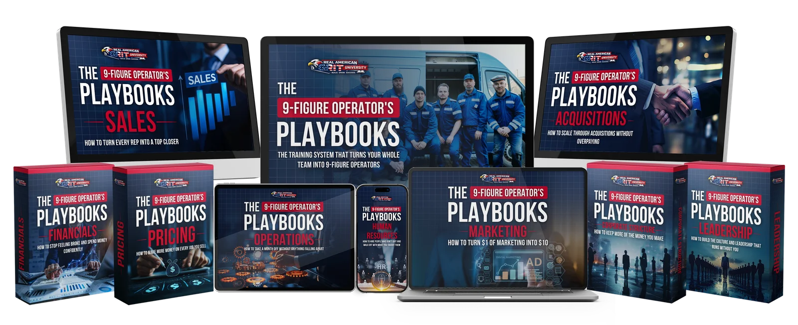 The 9-Figure Operator's Playbooks — complete bundle